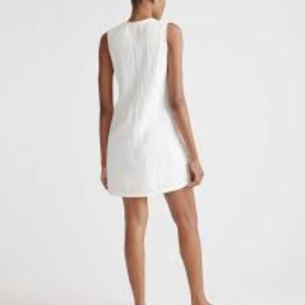 Quince White Cotton Gauze Swing Dress Size XL - Picture 3 of 3